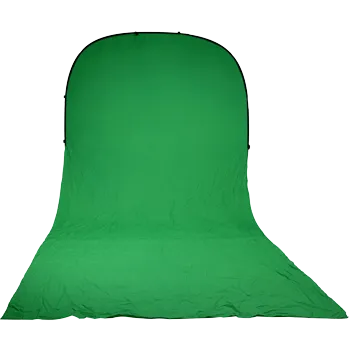 Impact Green Collapsible Background - 3 x 5m 