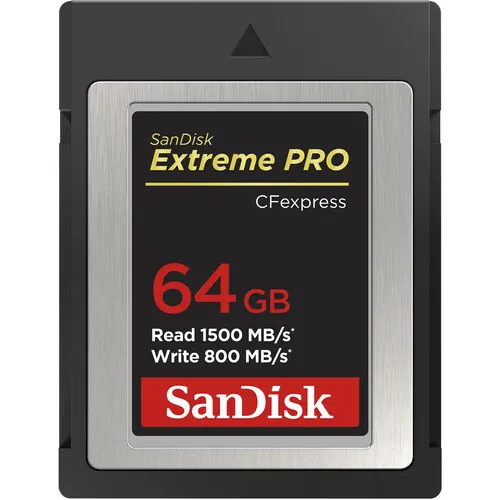 SanDisk 64GB Extreme PRO CFexpress Card Type 