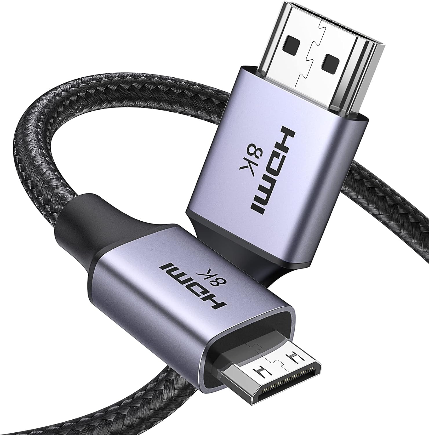 UGREEN 8K Mini HDMI to HDMI 2.1 Cable Adapter 1m